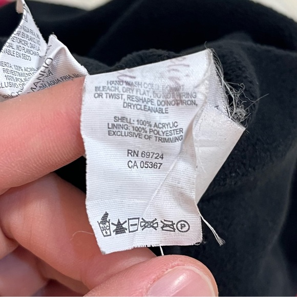 Columbia Kids' Pink Knit Pom-Pom Hat with Ear Flaps - Picture 4 of 7